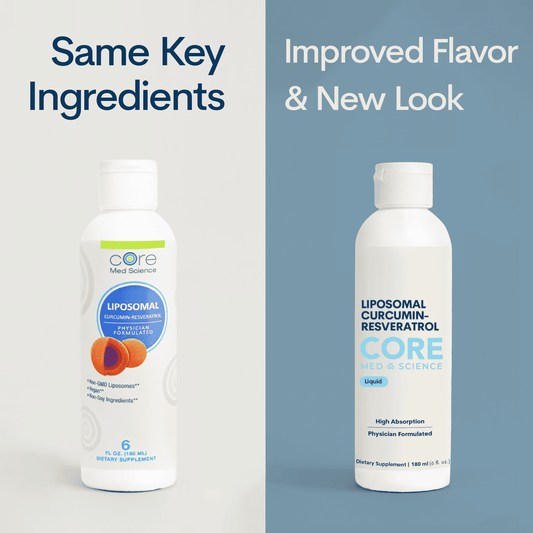 Liposomal Curcumin + Resveratrol - Liquid (6 FL OZ/ 30 Servings)