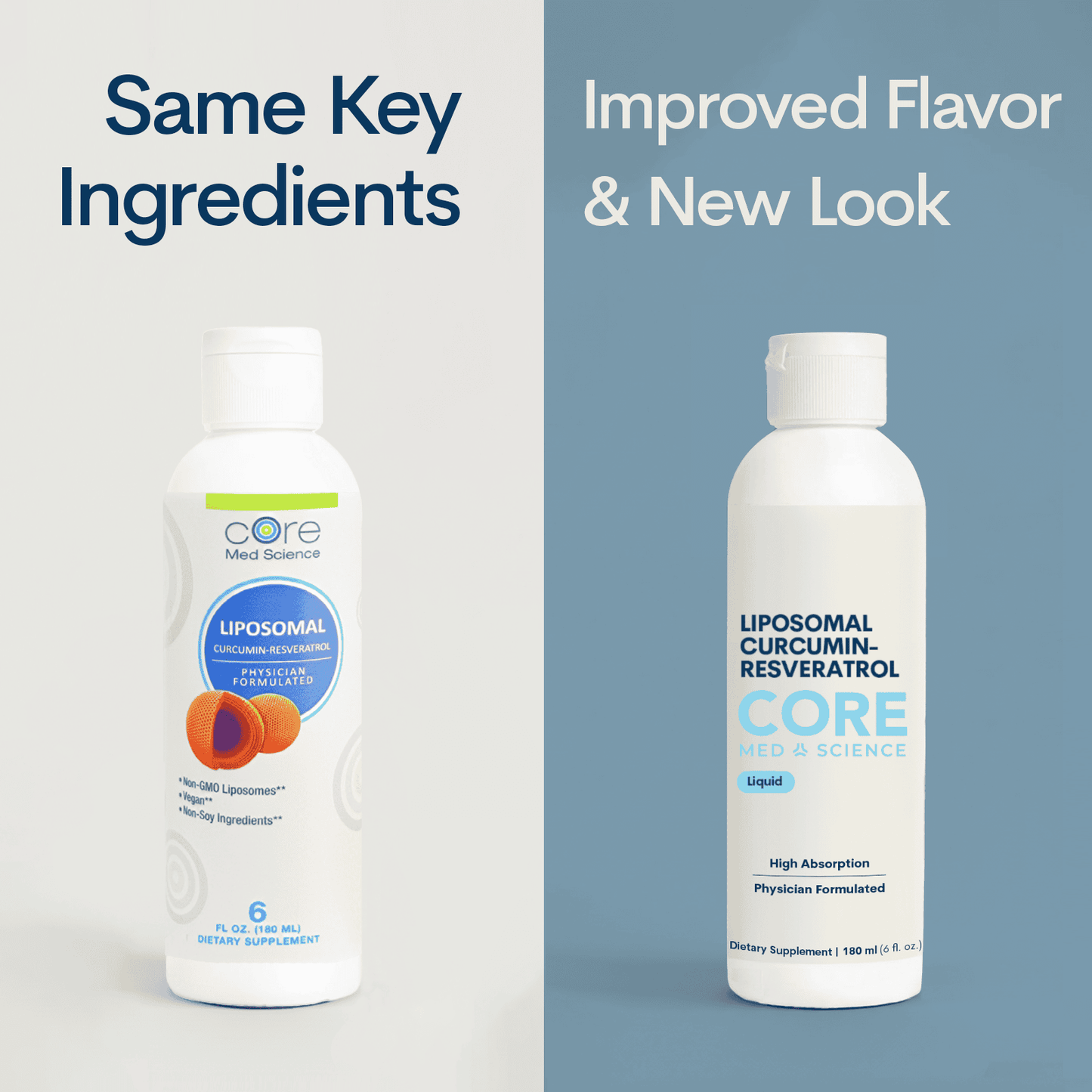 Liposomal Curcumin + Resveratrol - Liquid (6 FL OZ/ 30 Servings)