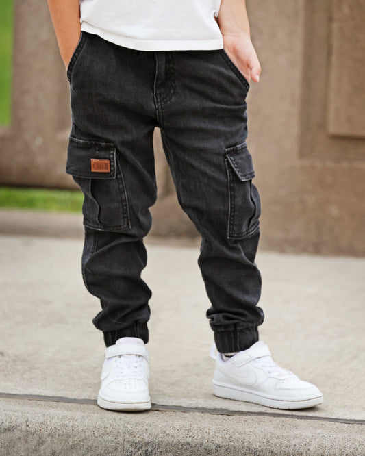 Denim Flex -  Black