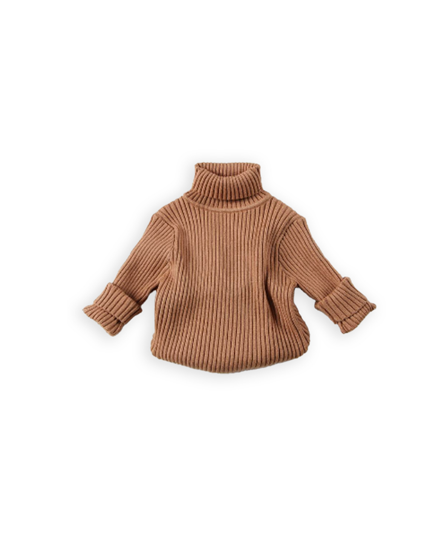 The Cloud Turtleneck Sweater - Brown