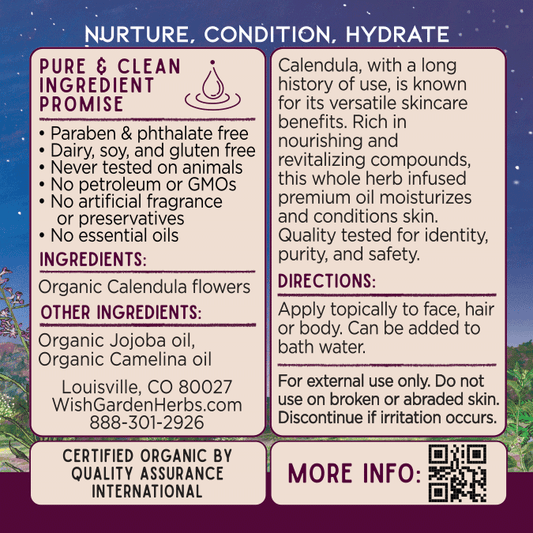 Calendula Oil Nourish & Revitalize