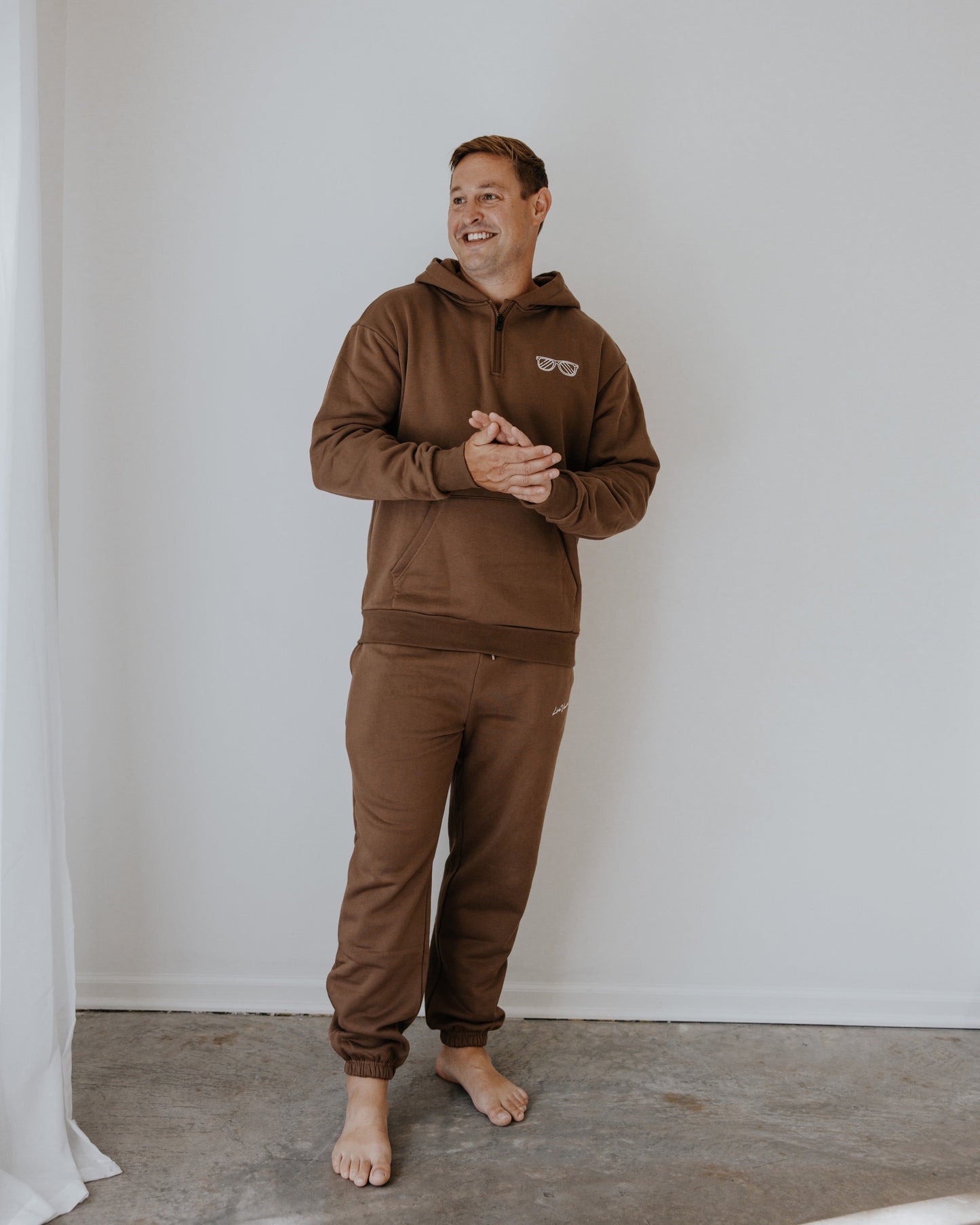 MENS Family Sweat Set - Cream
