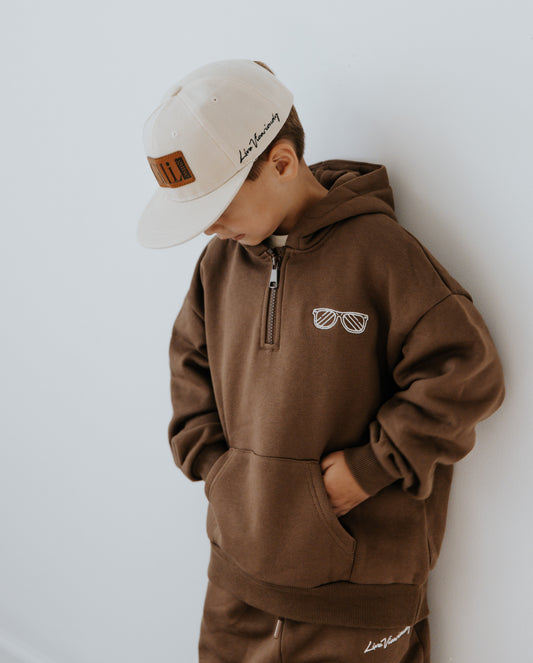 KIDS Family Sweat Set - Brown