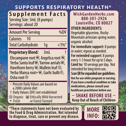 Deep Lung & Bronchial Support