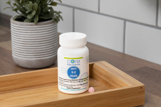 Active Methyl B-12 Folate - Lozenges (60 Count/ 60 Servings)