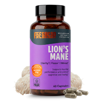 Lion's Mane Mushroom Extract Capsules